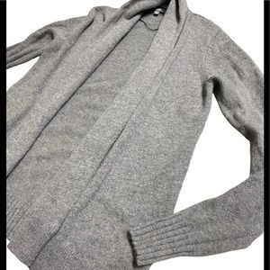 Uniqlo Women’s Wool Cashmere Blend Open Cardigan